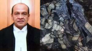 జస్టిస్ వర్మ నివాసంలో కాలిపోయిన నగదు