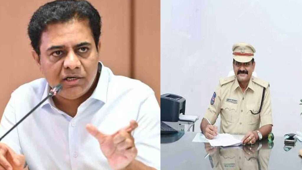 కమాండెంట్ గంగారాం మృతిపట్ల కేటీఆర్ సంతాపం