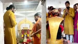 అన్నమయ్య జిల్లా ఊటుకూరు వెళ్లిన మంచు విష్ణు, కన్నప్ప టీమ్