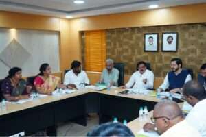 మంత్రి నాదెండ్ల మనోహర్ అధ్యక్షతన సమావేశం