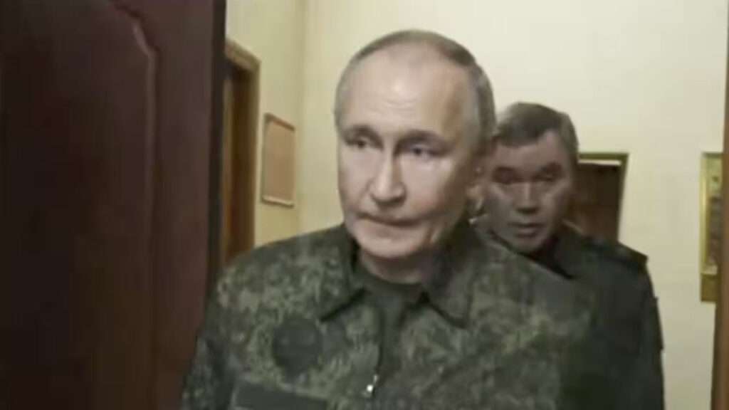 యుద్దభూమిలోకి అడుగుపెట్టిన పుతిన్