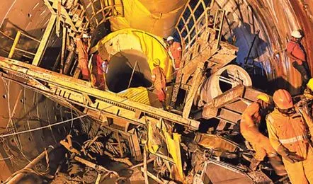 SLBC Tunnel Collapse : టన్నెల్ ప్రమాదానికి ఏడాది.. మళ్లీ పనులు మొదలు