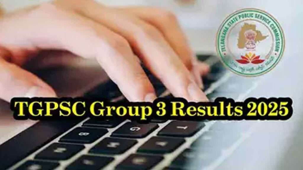 TGPSC Group-3 :తెలంగాణలో గ్రూప్ -3 ఫలితాలు
