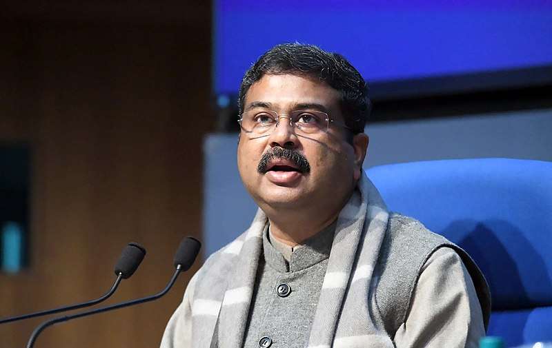 The Union Minister for Petroleum & Natural Gas and Steel, Shri Dharmendra Pradhan holding a press conference on Cabinet Decisions, in New Delhi on December 30, 2020