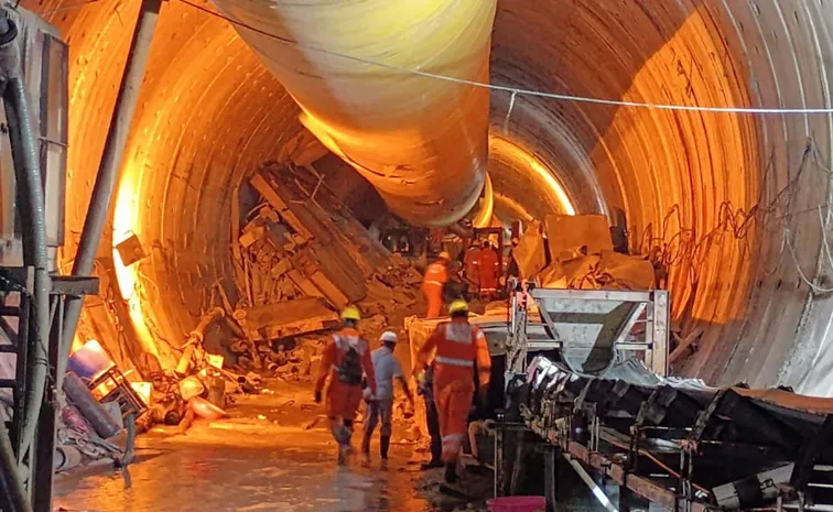 ఎస్ఎల్బీసీలో మరో రెండు మృత దేహాలు వెలికి