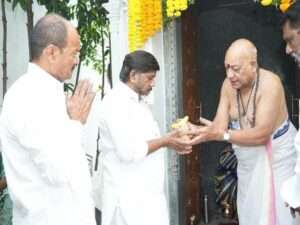 గాంధీ భవన్లో ఉగాది వేడుకల్లో డిప్యూటీ సీఎం భట్టి