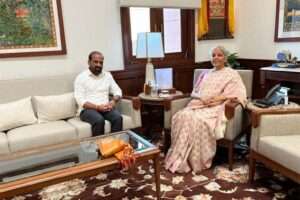 నిర్మలా సీతారామన్‌తో సత్యకుమార్ భేటీ