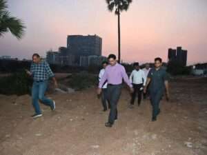 గంటల వ్యవధిలోనే పార్క్ ను కాపాడిన హైడ్రా