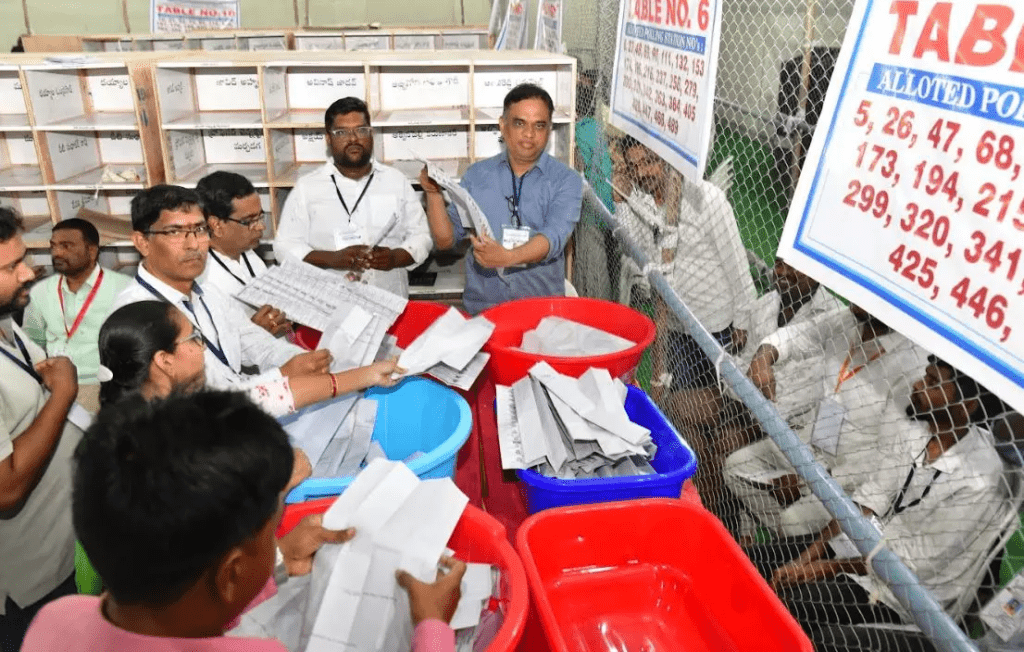 తెలంగాణలో ఎమ్మెల్సీ ఓట్ల లెక్కింపు 