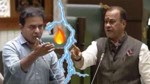 కేటీఆర్ కు మంత్రి కోమటిరెడ్డి సవాల్