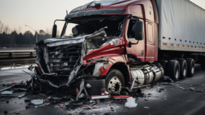 కిష్టపూర్ గ్రామంలో గడ్డి లోడ్ తో వెళ్తున్న DCM అగ్నిప్రమాదం