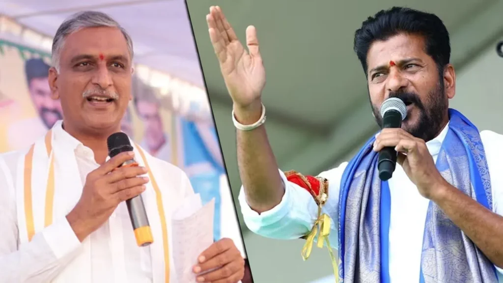 హరీష్‌రావ్ రేవంత్ రెడ్డ్డి మధ్య ముదురుతున్న వివాదం