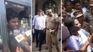 పోలీసుల అదుపులో తమిళిసై