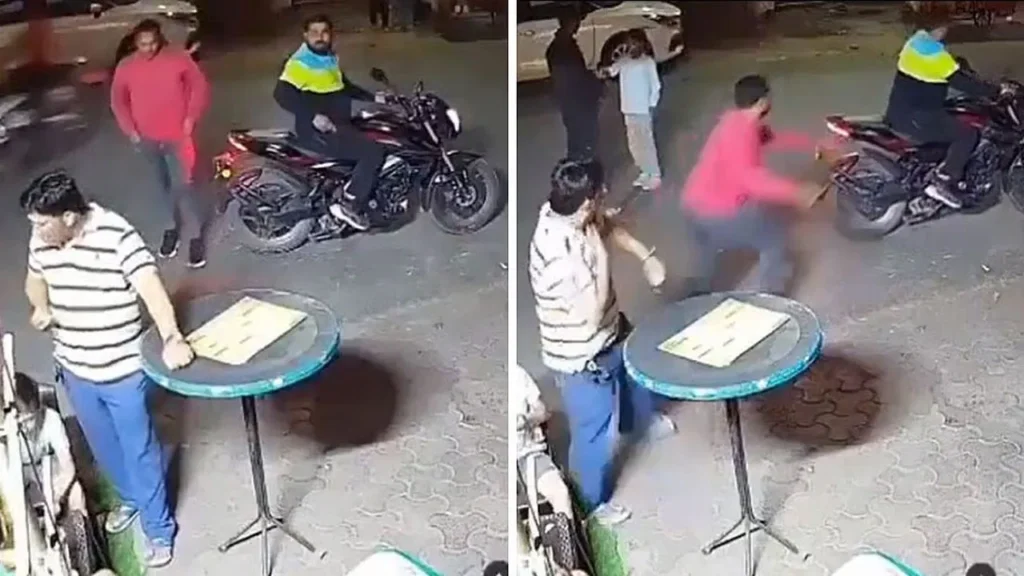 Chain Snatching: మోమోస్ తింటుండగా వెనుక నుంచి వచ్చి ఏం చేసారంటే? వీడియో వైరల్!