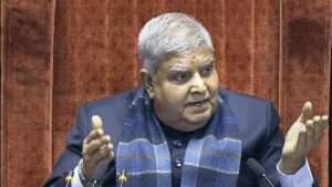 అస్వస్థతకు గురైన ధంకర్ ఆస్పత్రికి తరలింపు