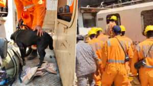 ఎస్ఎల్బీసీ టన్నెల్ వద్ద సహాయక చర్యలు… రంగంలోకి కేరళ డాగ్ స్క్వాడ్