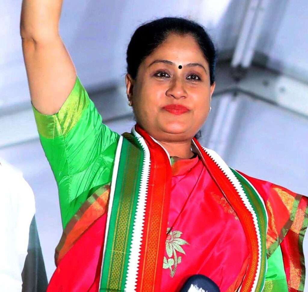 కాంగ్రెస్ ఎమ్మెల్సీగా ఎన్నిక విజయశాంతి