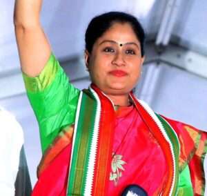 కాంగ్రెస్ ఎమ్మెల్సీగా ఎన్నిక విజయశాంతి