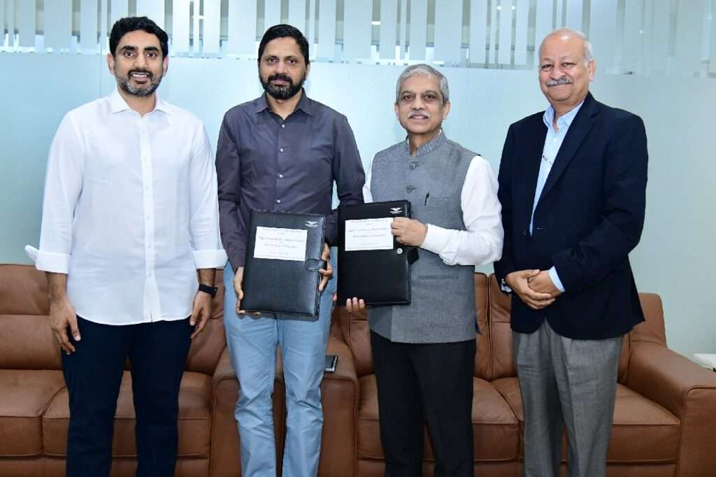 నారా లోకేశ్ సమక్షంలో రెన్యూవబుల్ ఎనర్జీ రంగం