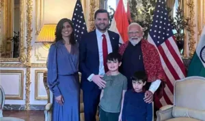 వాన్స్ భారత్ పర్యటనలో కీలక సమావేశాలు