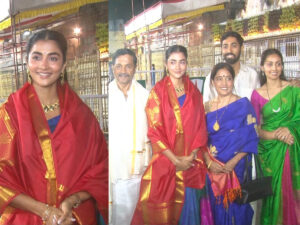 శ్రీవారిని దర్శించుకున్న పూజా హెగ్డే