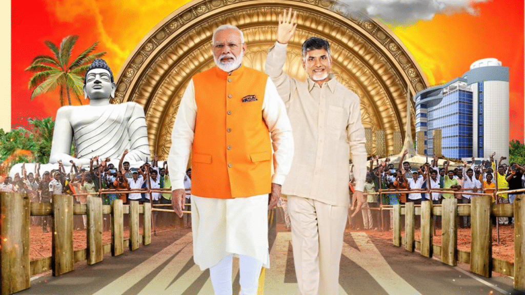 Amaravati : అమరావతి పునఃప్రారంభానికి ప్రధాని మోదీ శంకుస్థాపన : చంద్రబాబు