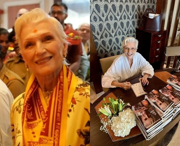 Elon Musk’s Mother : ముంబై సిద్ధి వినాయక ఆలయంలో ఎలాన్ మస్క్ తల్లి … మాయే మస్క్