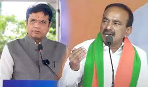 Etala Rajender శ్రీధర్ బాబును కలిసిన బీజేపీ ఎంపీ ఈటల రాజేందర్
