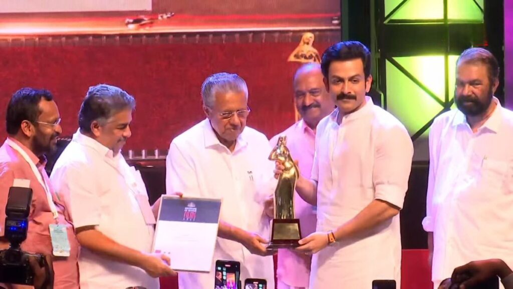 Prithviraj Sukumaran: ఉత్తమ నటుడిగా అవార్డు గెలుచుకున్న పృథ్వీరాజ్‌