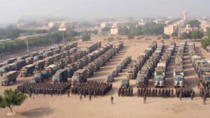 పారా మిలిటరీ బలగాలకు సెలవులు రద్దు