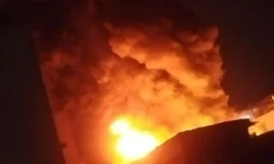 కాపర్ రీసైక్లింగ్ యూనిట్‌లో అగ్ని ప్రమాదం