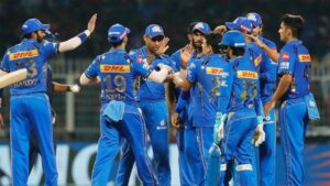 IPL లో చరిత్ర సృష్టించిన MI