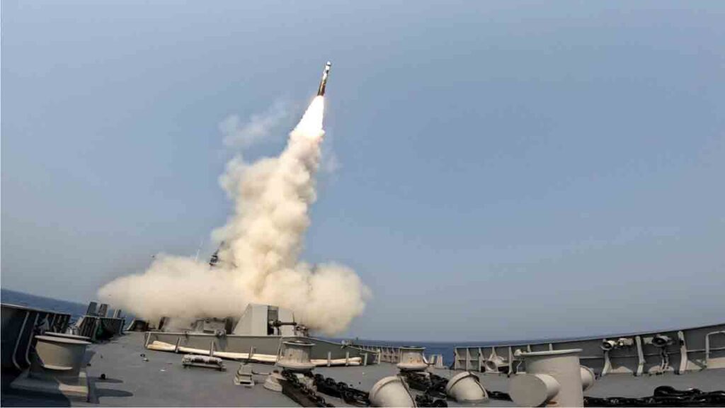 Missile Test : అరేబియా సముద్రంలో భారత్ క్షిపణి పరీక్ష
