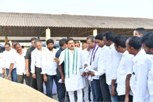 ఎన్టీఆర్ జిల్లాలో మంత్రి నాదెండ్ల పర్యటన