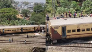 పట్టాలు తప్పిన నాగావళి ఎక్స్‌ప్రెస్