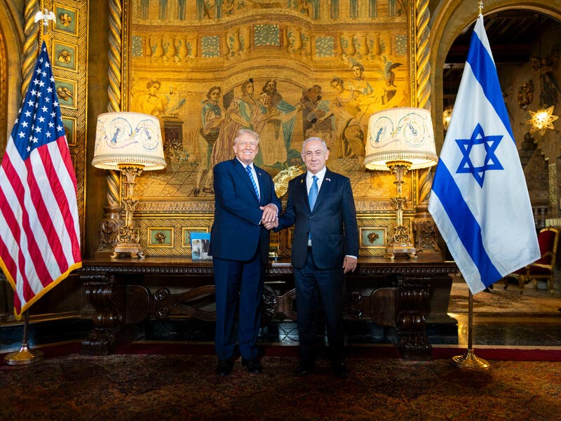 Netanyahu meets with Trump