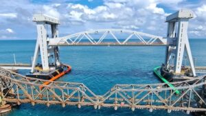 రేపు పాంబన్ బ్రిడ్జిని జాతికి అంకితం చేయనున్న మోదీ