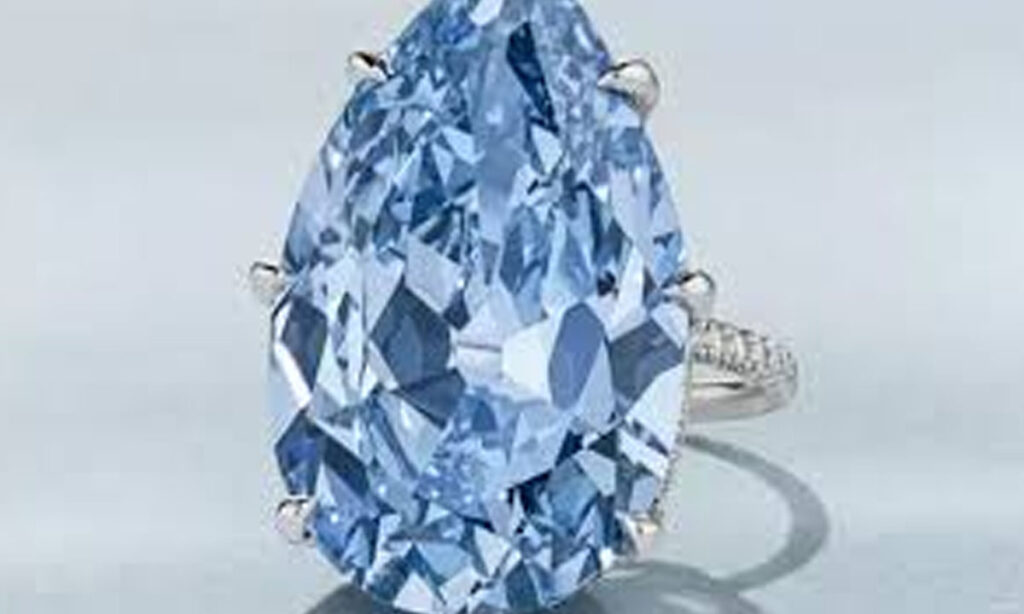 Golconda Blue diamond :’ గోల్కొండ బ్లూ’ వజ్రం వేలంపాటకు సన్నాహాలు..