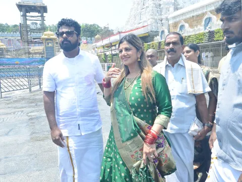 Rambha తిరుమల శ్రీవారిని దర్శించుకున్న రంభ