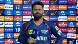 ఎల్ఎస్ జి మ్యాచ్ విజయంపై సంతోషం వ్యక్తం చేసిన రిషభ్ పంత్
