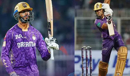 Venkatesh Iyer వెంకటేశ్ అయ్యర్, రఘువంశీ ఫిఫ్టీలు