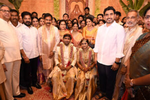 అట్టహాసంగా దేవినేని కుమారుడి వివాహం