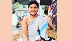 71వ పీఠాధిపతిగా ఎంపికైన గణేశ్ శర్మ