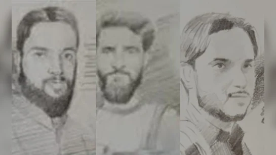 ఉగ్రదాడి ముగ్గురు టెర్రరిస్టుల స్కెచ్‌లు  