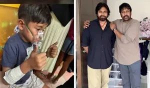 ఆంజనేయ స్వామి దయతో క్షేమంగా ఇంటికి వచ్చిన మార్క్:చిరంజీవి