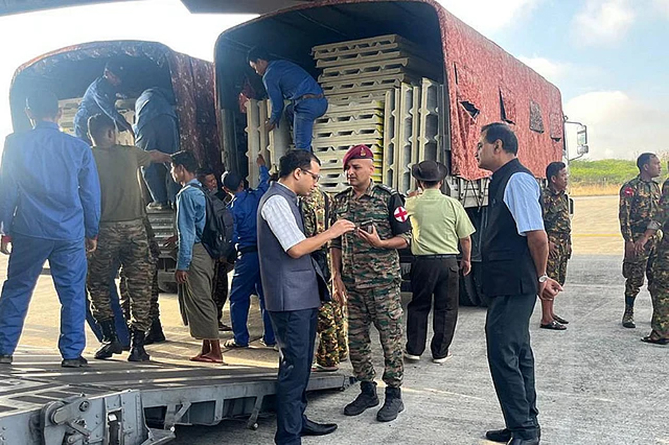 mayanmar earth quack