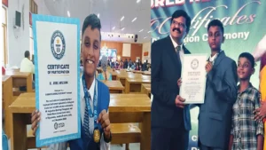 పన్నెండేళ్ల వయసులోనే గిన్నిస్‌ బుక్‌ రికార్డ్ సాధించిన బాలుడు