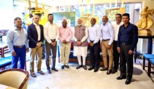 1996లో వరల్డ్ కప్ గెలిచిన శ్రీలంక సీనియర్ క్రికెటర్లతో ప్రధాని మోదీ భేటీ