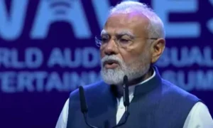 వేవ్స్ ఈవెంట్ ను ప్రారంభించిన ప్ర‌ధాని మోదీ