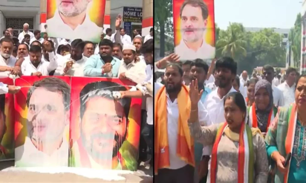 Congress : గాంధీభవన్‌లో కులగణనపై సంబరాలు